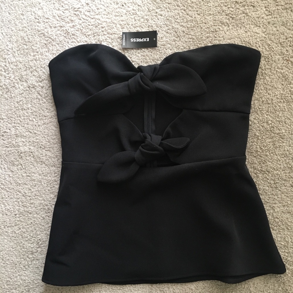 Express Bow Tie Top Size 8